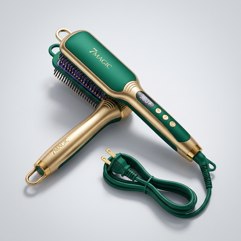 7MAGIC Hair Straightener Brush Product Image