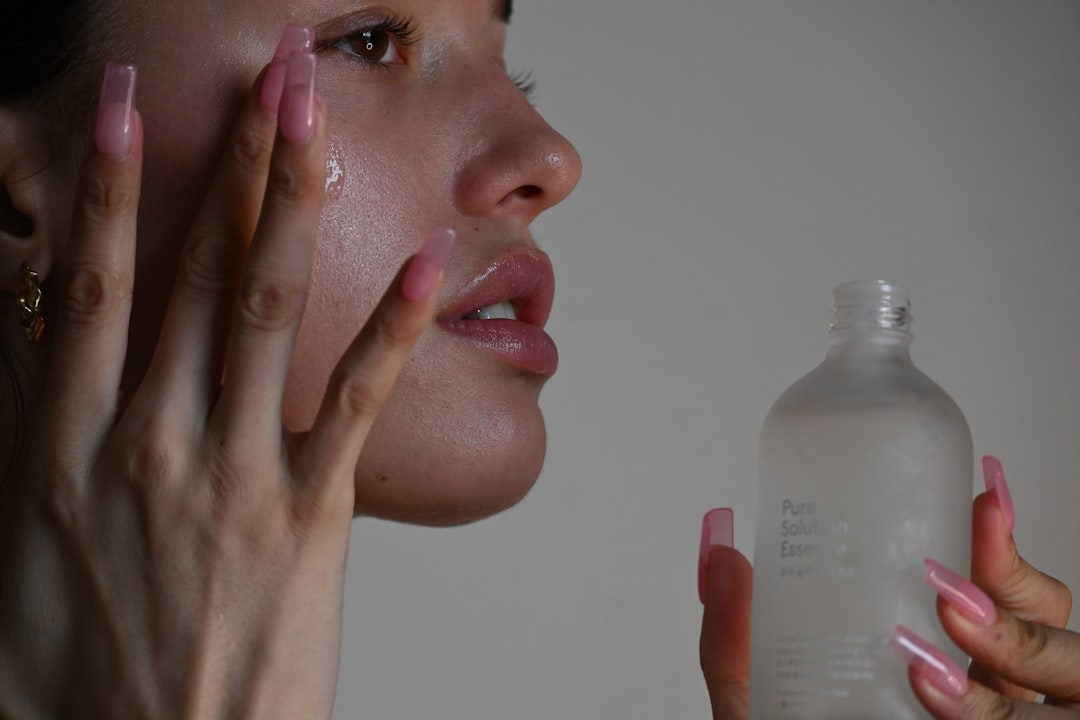 skincare bottle