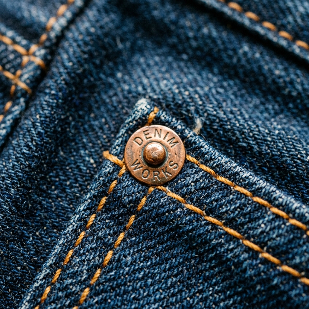 Levi's 501 Shrink-to-Fit Raw Denim Texture
