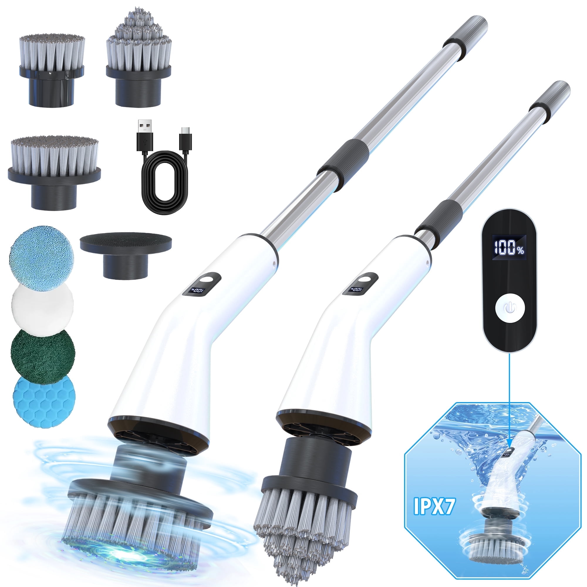Hoofun Electric Spin Scrubber