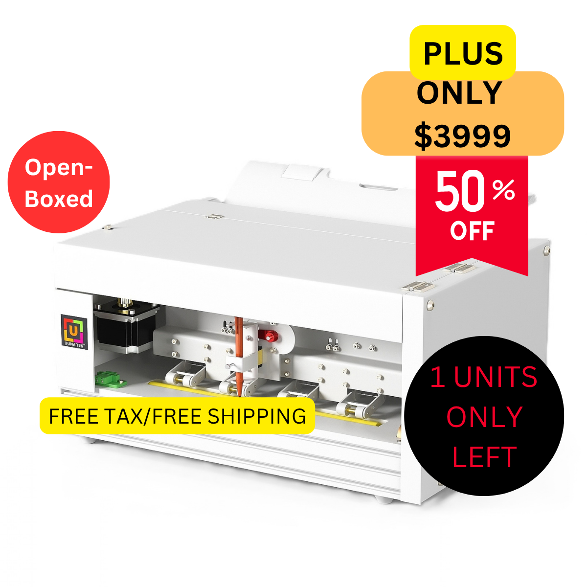 Open-Boxed UUNA TEK® iAuto Plus - Handwriting Machine with Feeder/Automatic Signature Machine/Handwriting Machine for Letter/Automatic Writing Machine, Write Up to 210 Letters, 80 Envelops P