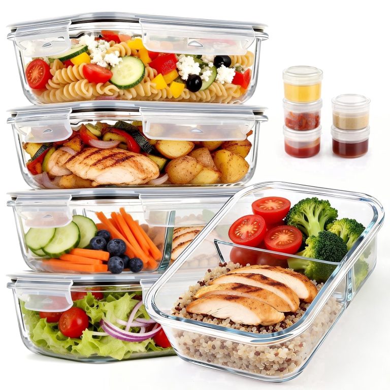 Taimasi Home & Garden Compared: 20 Pcs Glass Food Storage Container; 6 Pcs Glass Food Storage Containers (2026 Guide)