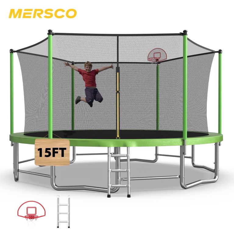 Mersco Toys & Games Compared: 15ft Trampoline for Kids and Adults; 16FT Trampoline PLAY Heavy Duty Out (2026 Guide)